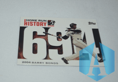 2006 Topps Home Run History Barry Bonds #BB694 San Francisco Giants